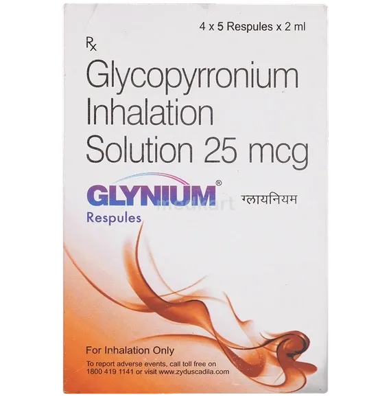 glynium 25mcg respules 2 ml
